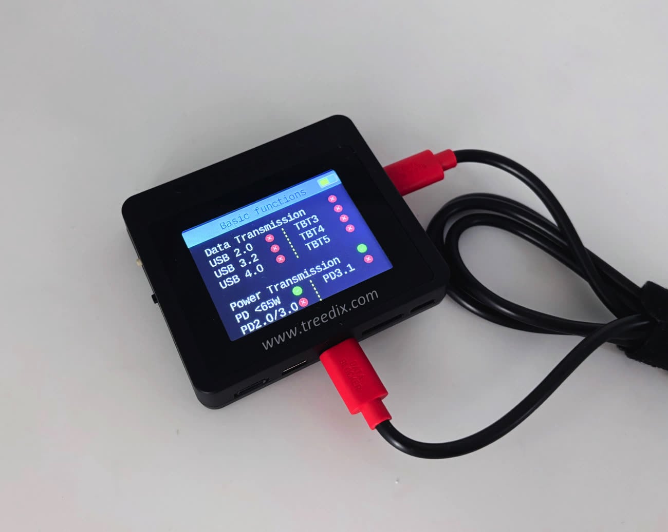 Jours flash Prime : le testeur de câbles USB Treedix à 40 €, son prix ...