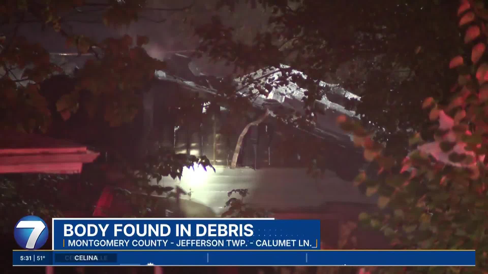 Deputies find human remains from house fire debris in Montgomery Co.