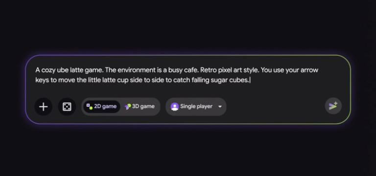 Google's experimental playground platform uses AI to create games for you