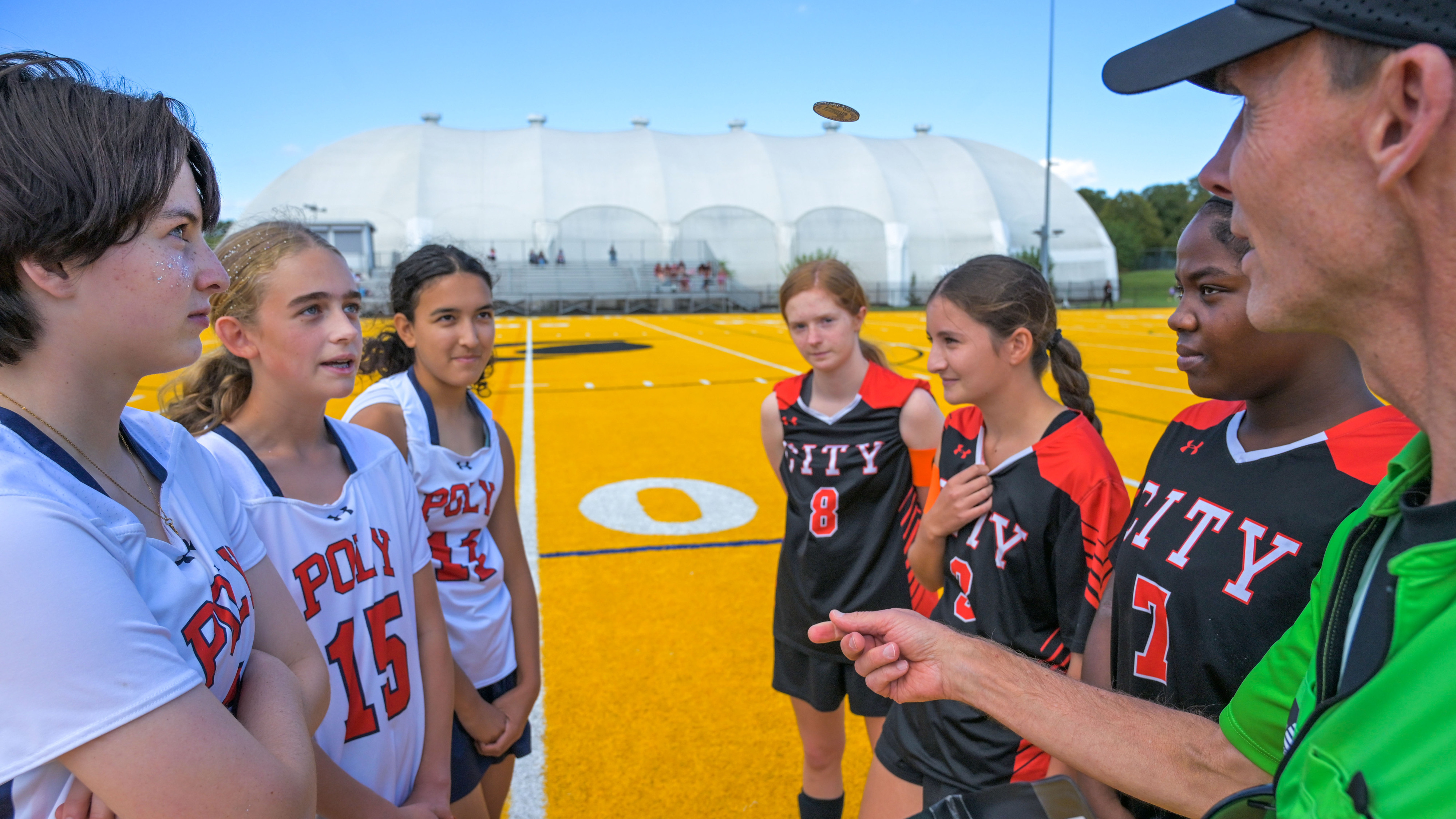 Starting from scratch with smiles: City girls soccer program adds JV team