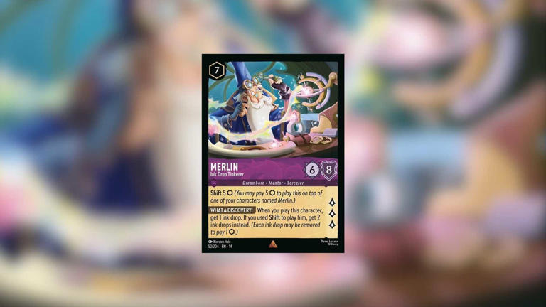 5 greatest Disney Lorcana ink drop cards from Hyperia City