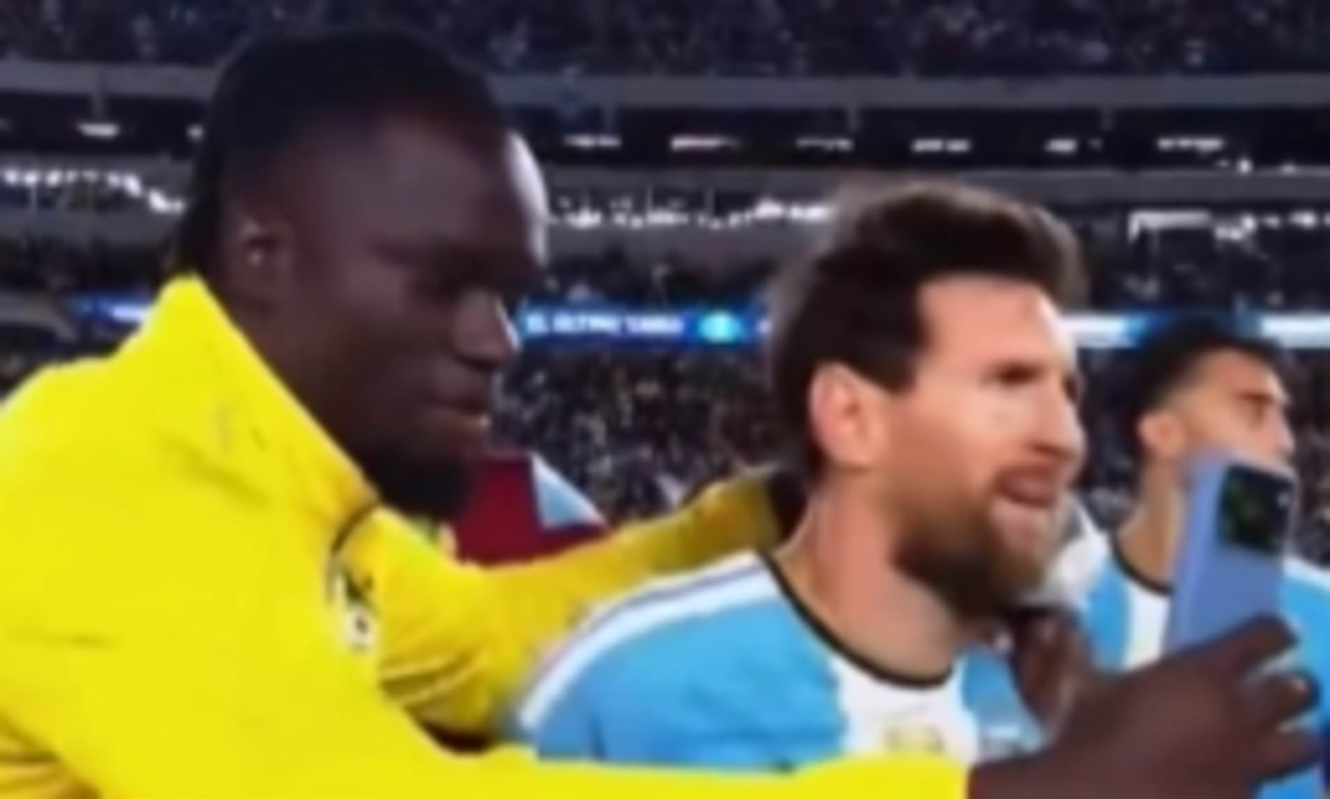 Lionel Messi brutally snubs Benin star's attempted selfie in awkward ...
