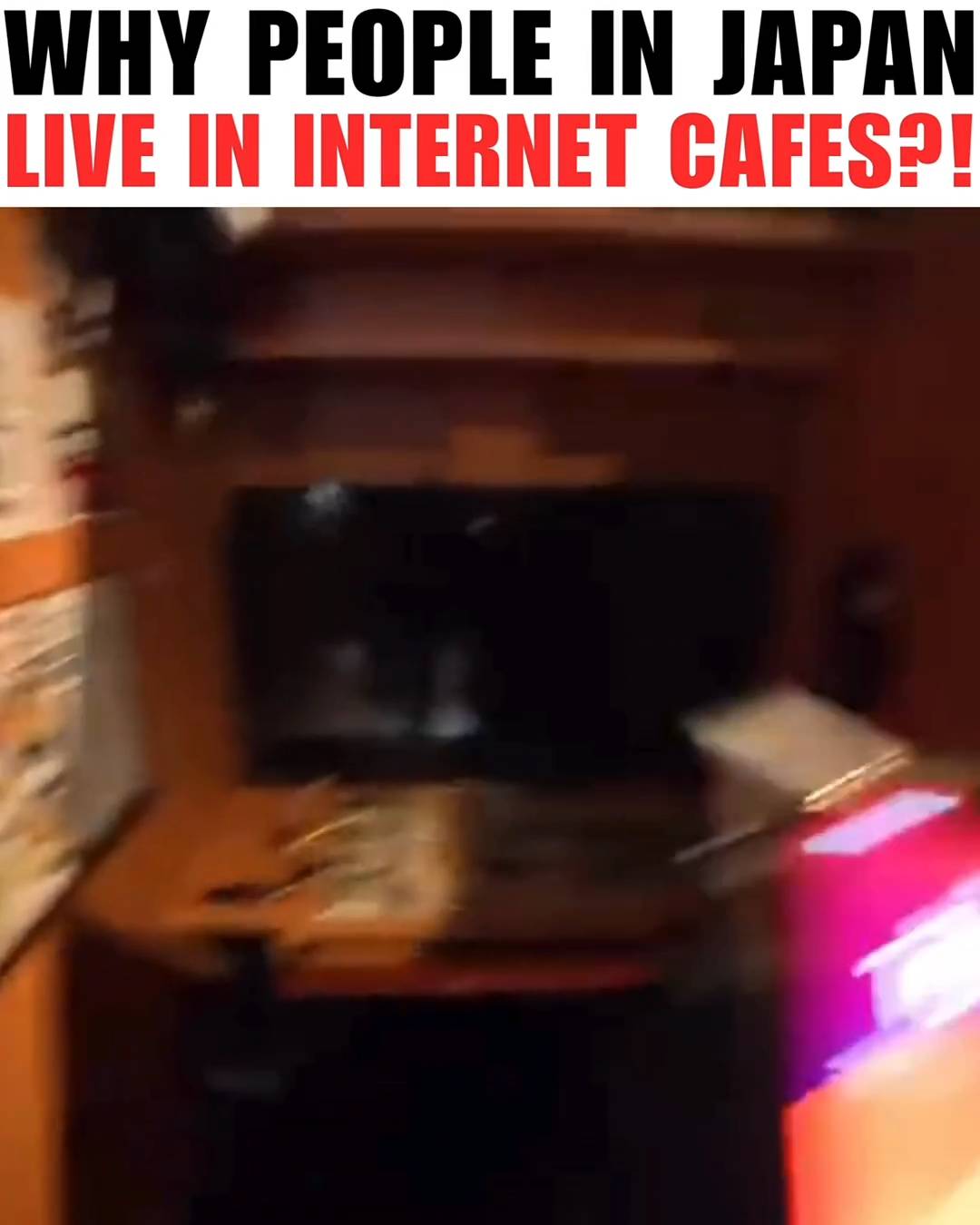 People in Japan who live full time inside internet cafes and what daily ...