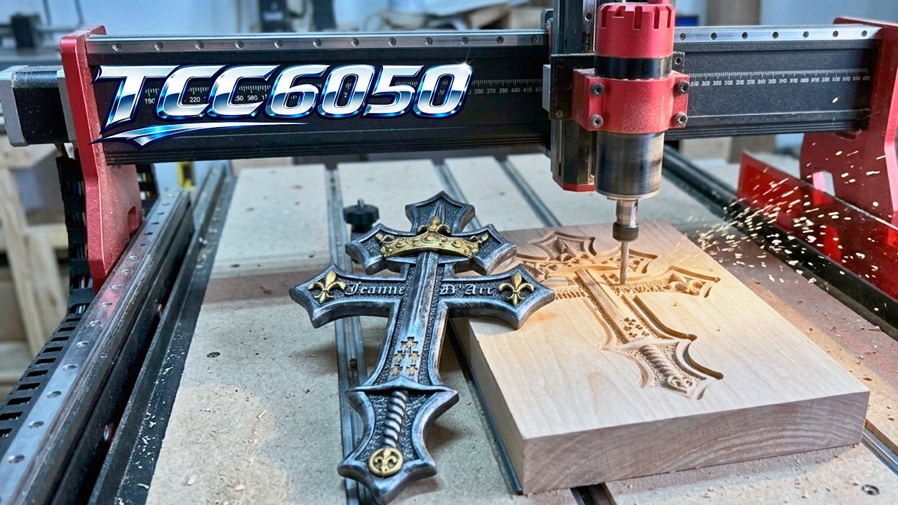 Made a Masterpiece on a TwoTrees TTC6050 CNC Machine Precision