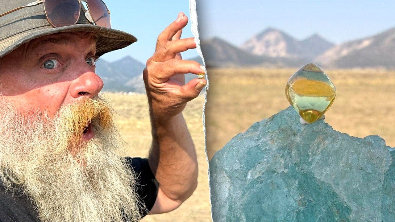 Man hunting for gems at state park spots something glowing in the ...