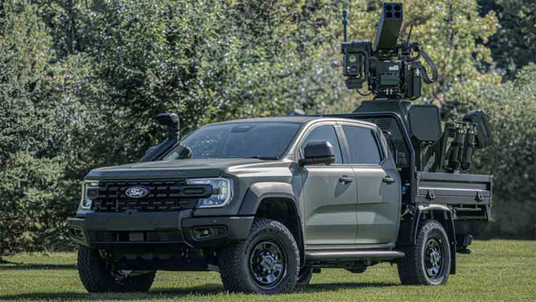 General Dynamics transforms Ford F600 into military vehicle designed to ...