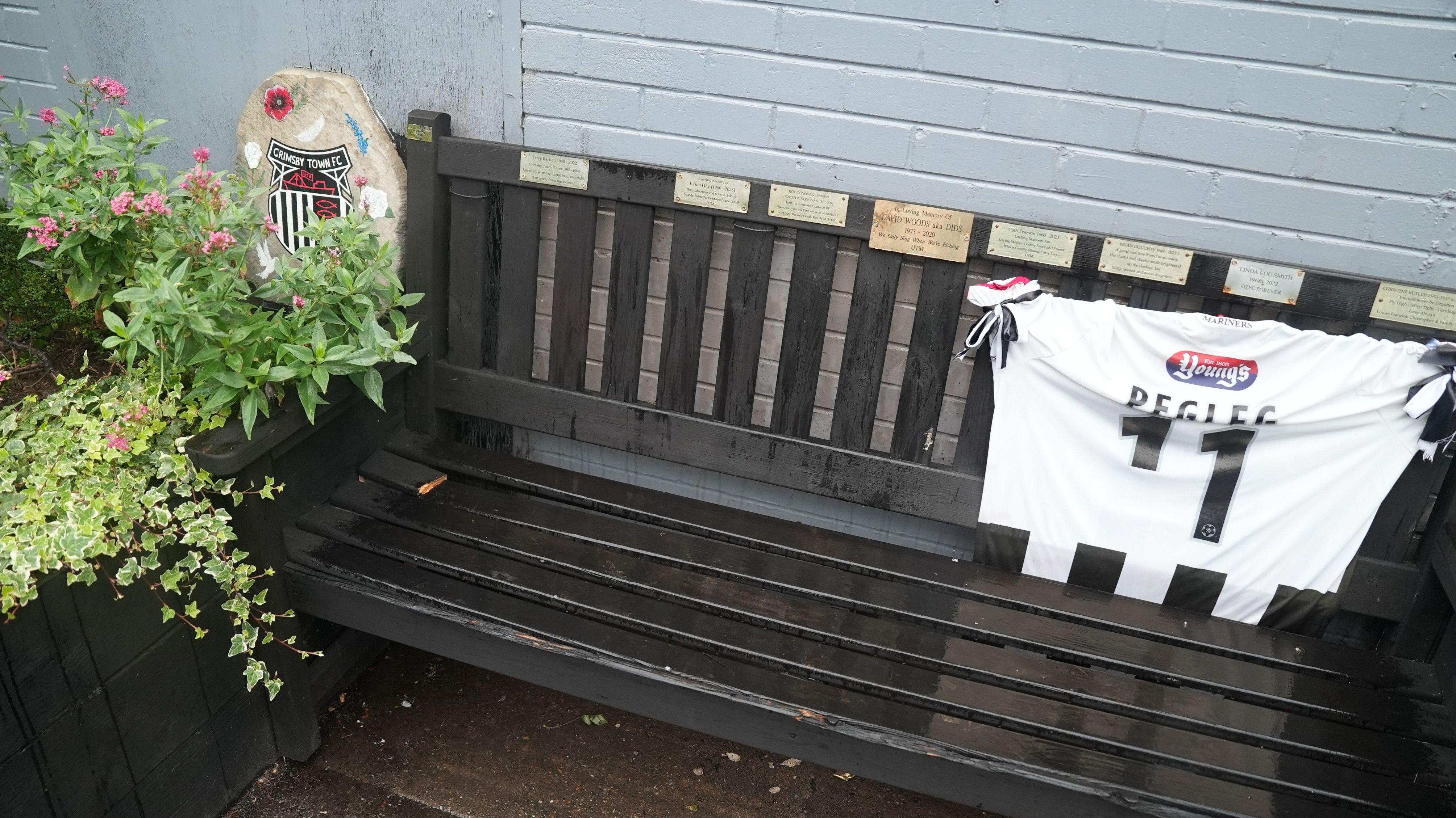 Grimsby Town fans 'appalled' by memorial theft