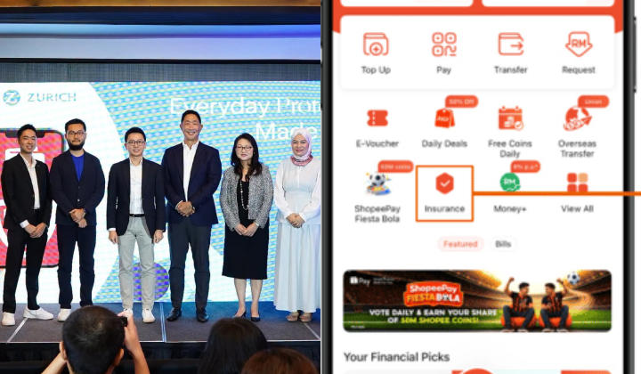 ShopeePay to offer life insurance from RM100 after Zurich partnership ...