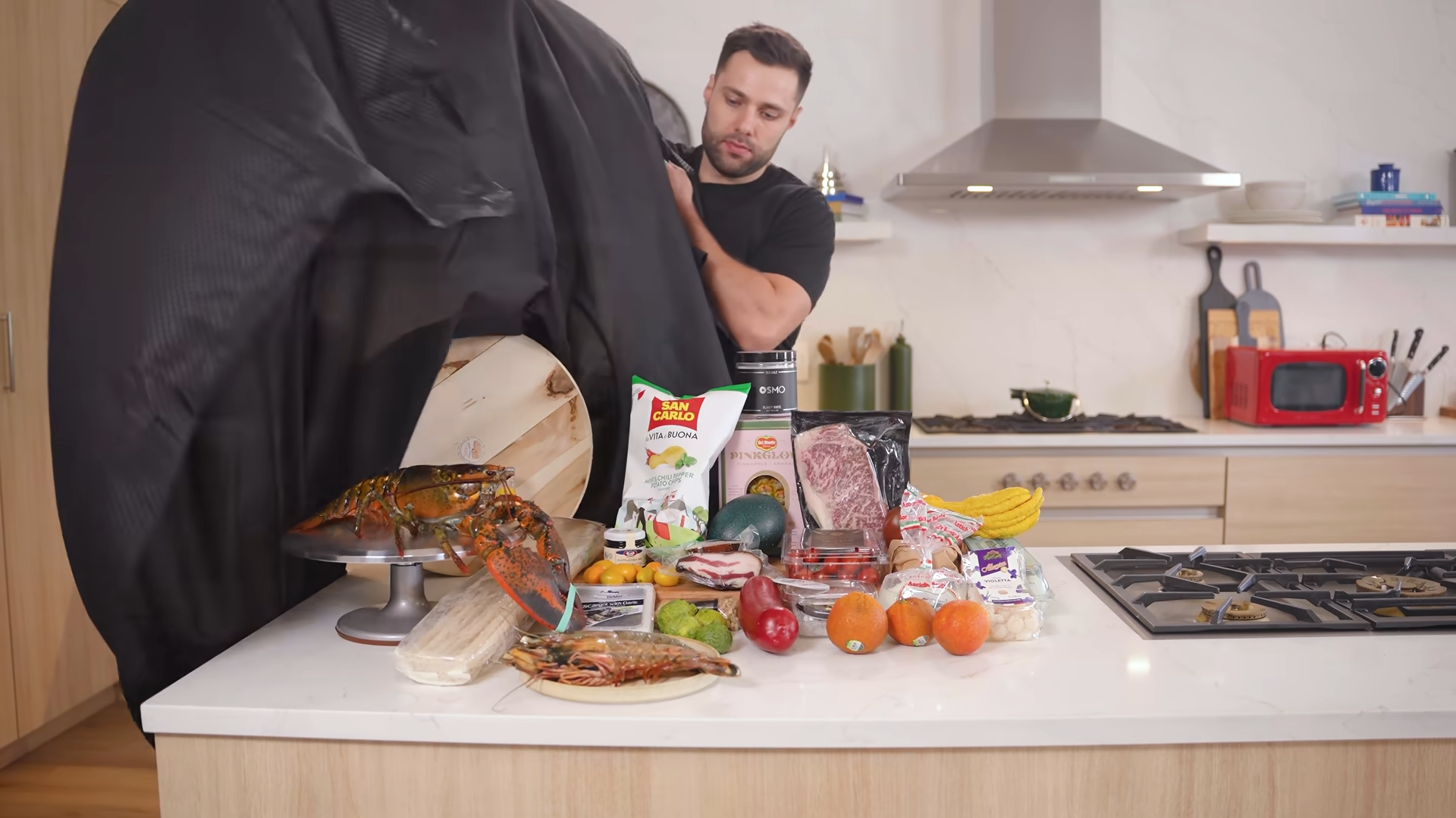 A MasterChef got $1,000 in ingredients then he had to cook lobster on a ...
