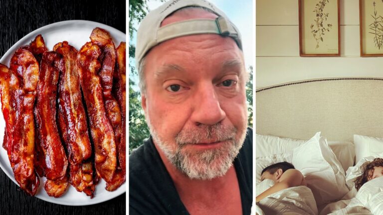 Man wakes up at 5:30am to the smell of someone cooking bacon. There's just 1 problem: he lives alone with his wife and she's in bed next to him