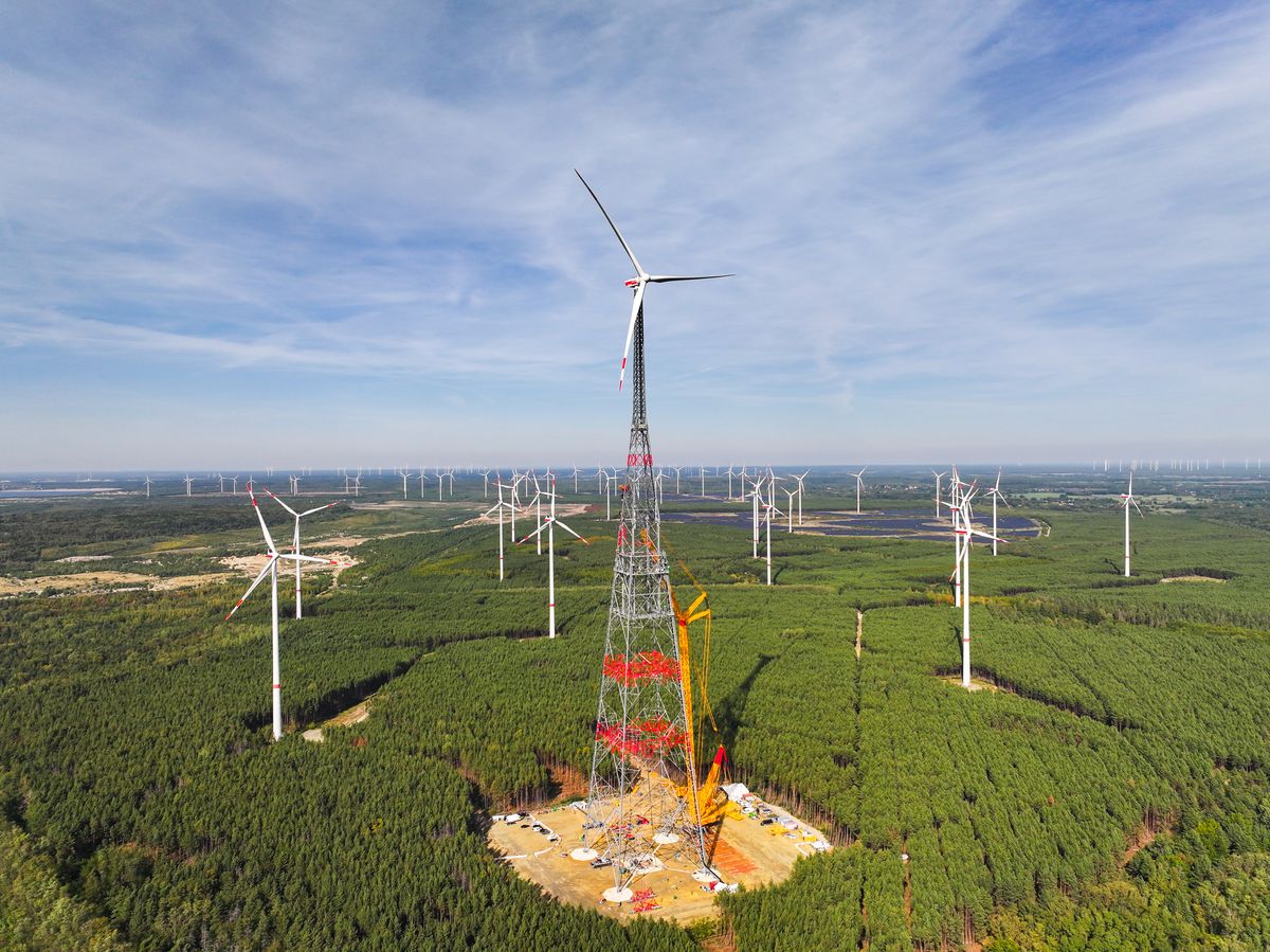 World's tallest wind turbine finishes construction in Germany – topping ...