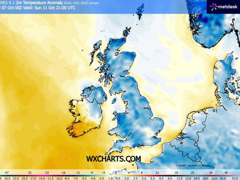 October snow forecast as BBC Weather and Met Office issue UK winter outlook