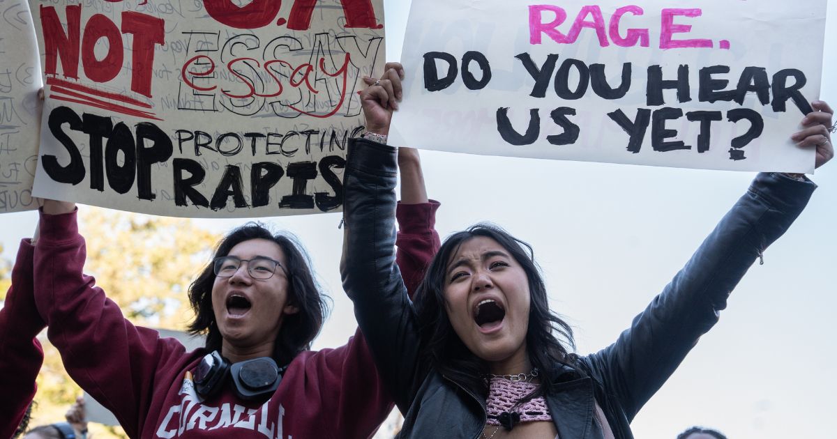 Chaos erupts at Cornell as radicals take over - windows shattered ...
