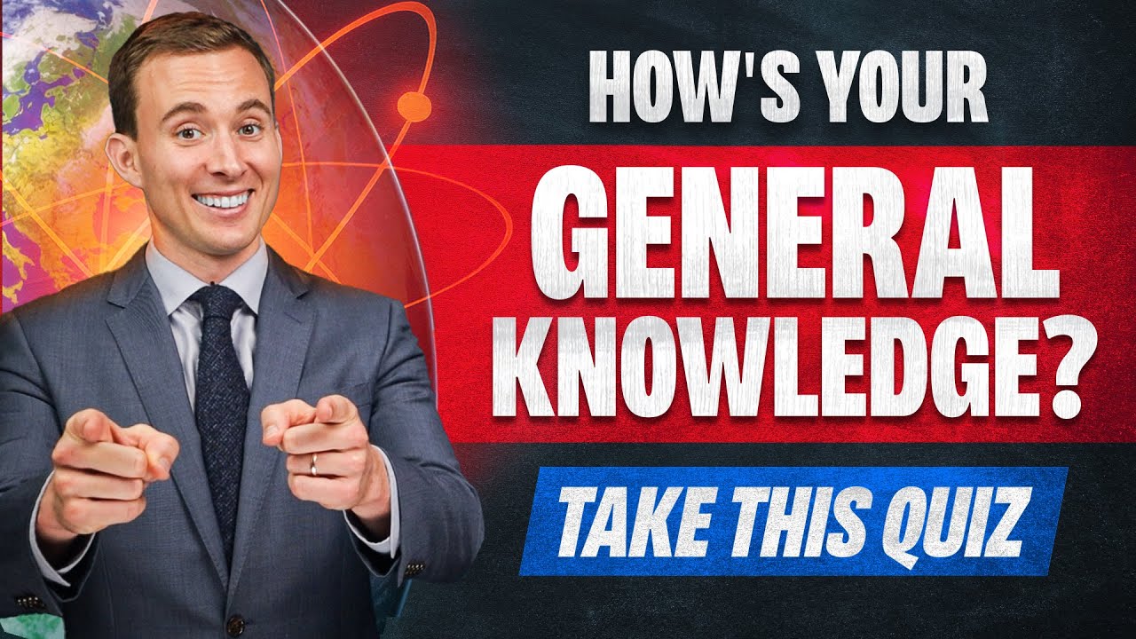 General knowledge quiz — experts only! Can you ace it?