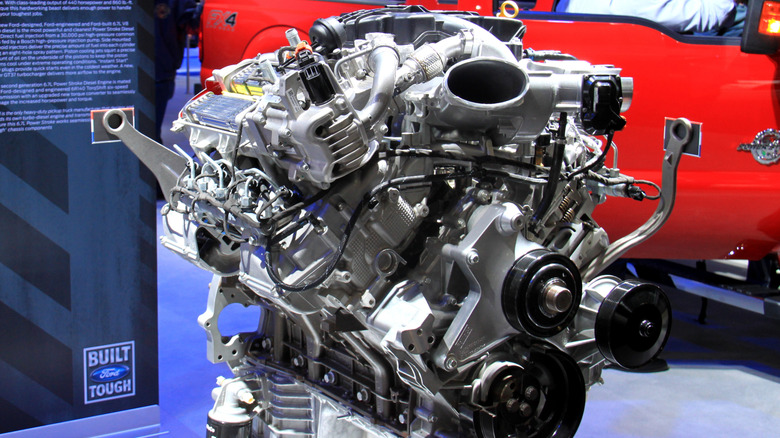 Why is the Ford 6.7 Power Stroke diesel engine called 'Scorpion'?