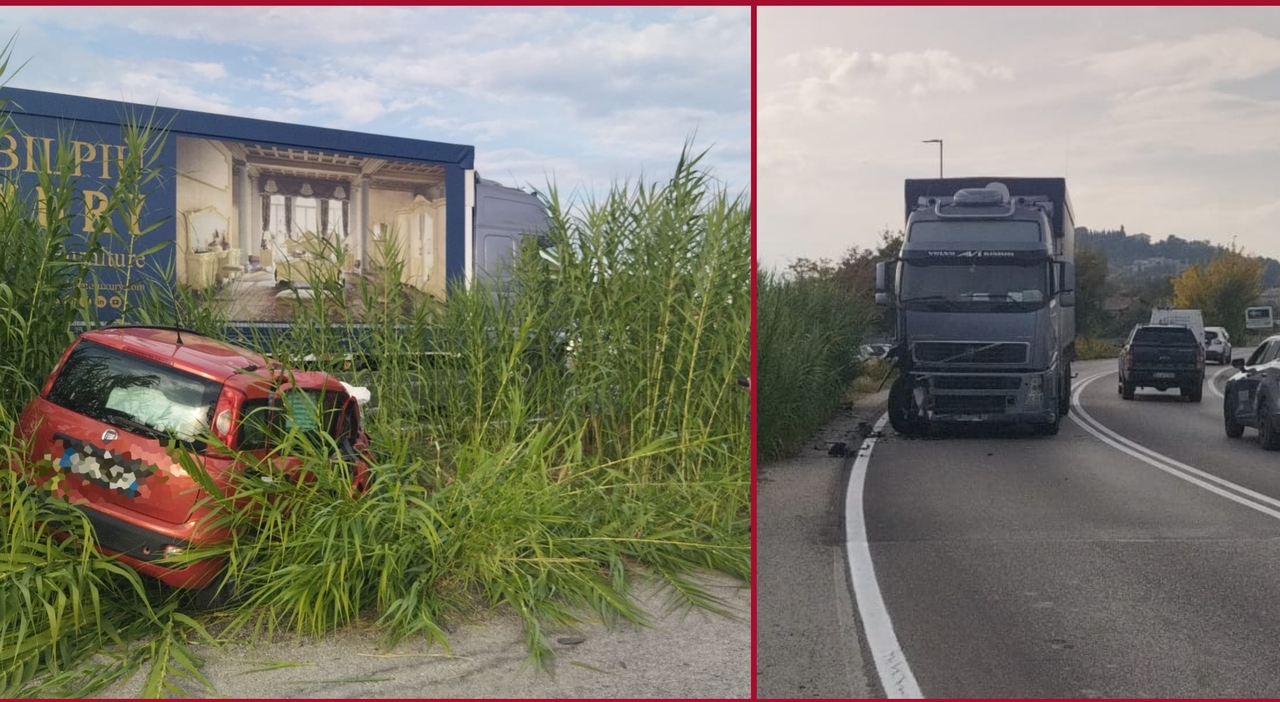 Montecchio, incidente in via Arena: l'auto invade la corsia, si ...