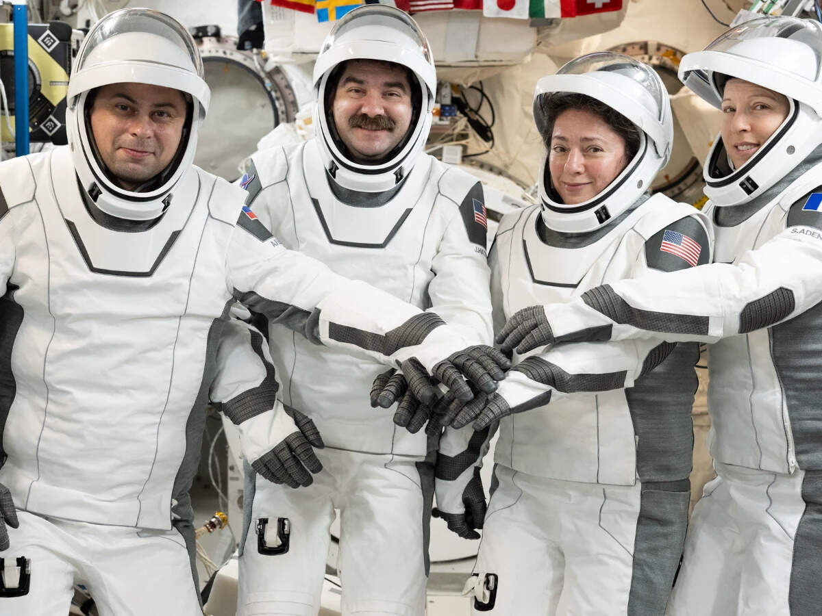 NASA Crew-12 leaves ISS for Earth