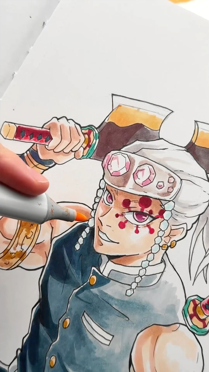 Learn smooth alcohol marker blending step by step