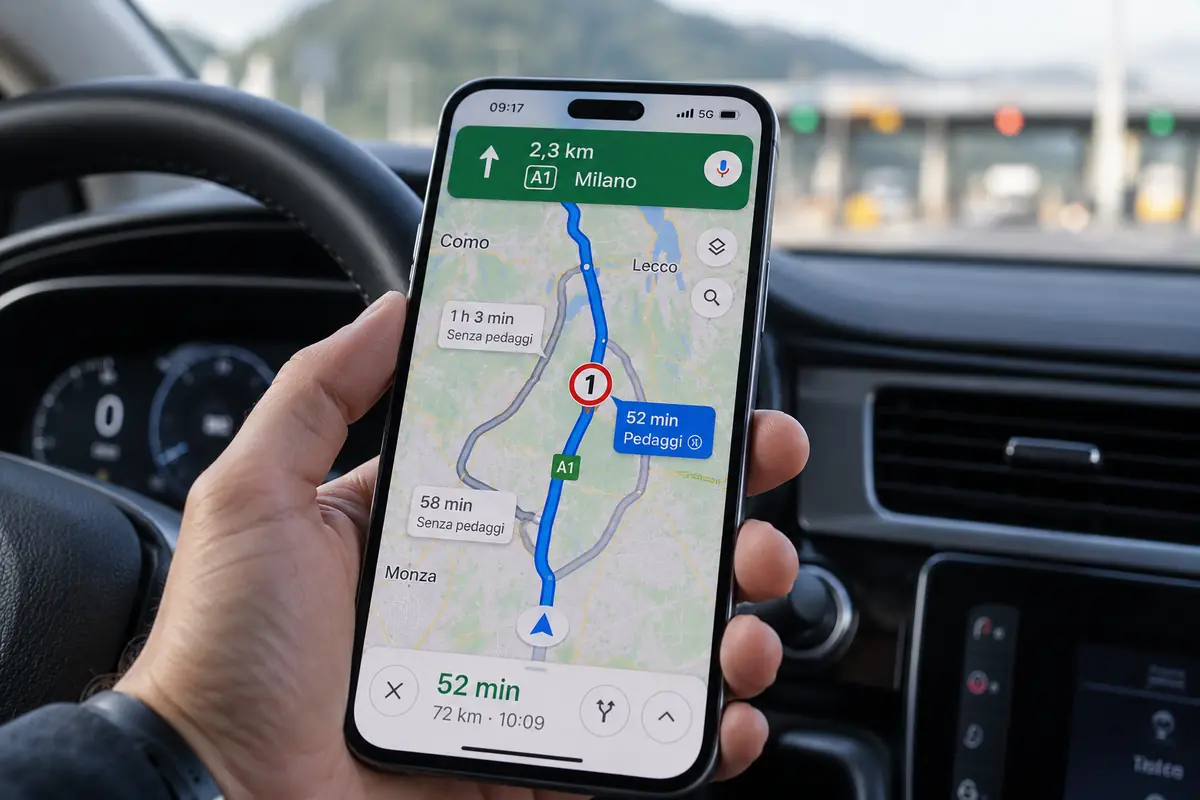 Hai notato il segno 1 su Google Maps? Ecco cosa significa