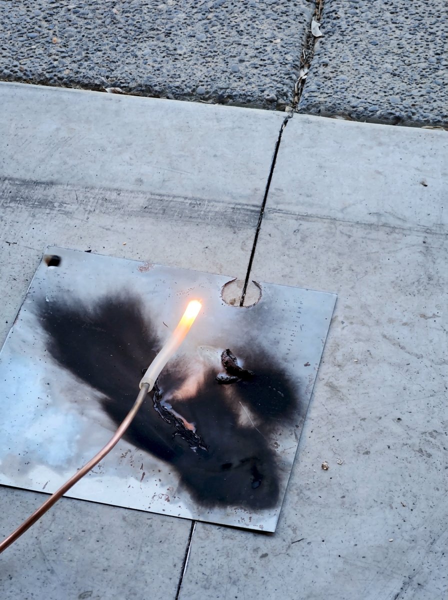 This fire behaves strangely as it burns