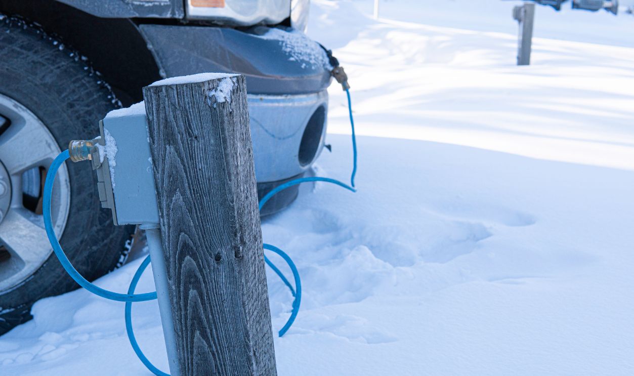 My neighbor keeps plugging his diesel truck’s block heater into my ...