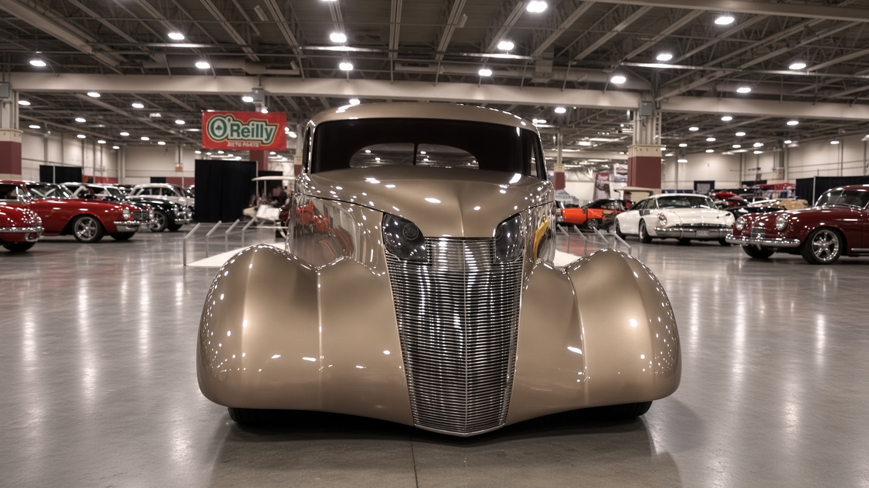 Inside an award-winning 1937 Ford coupe