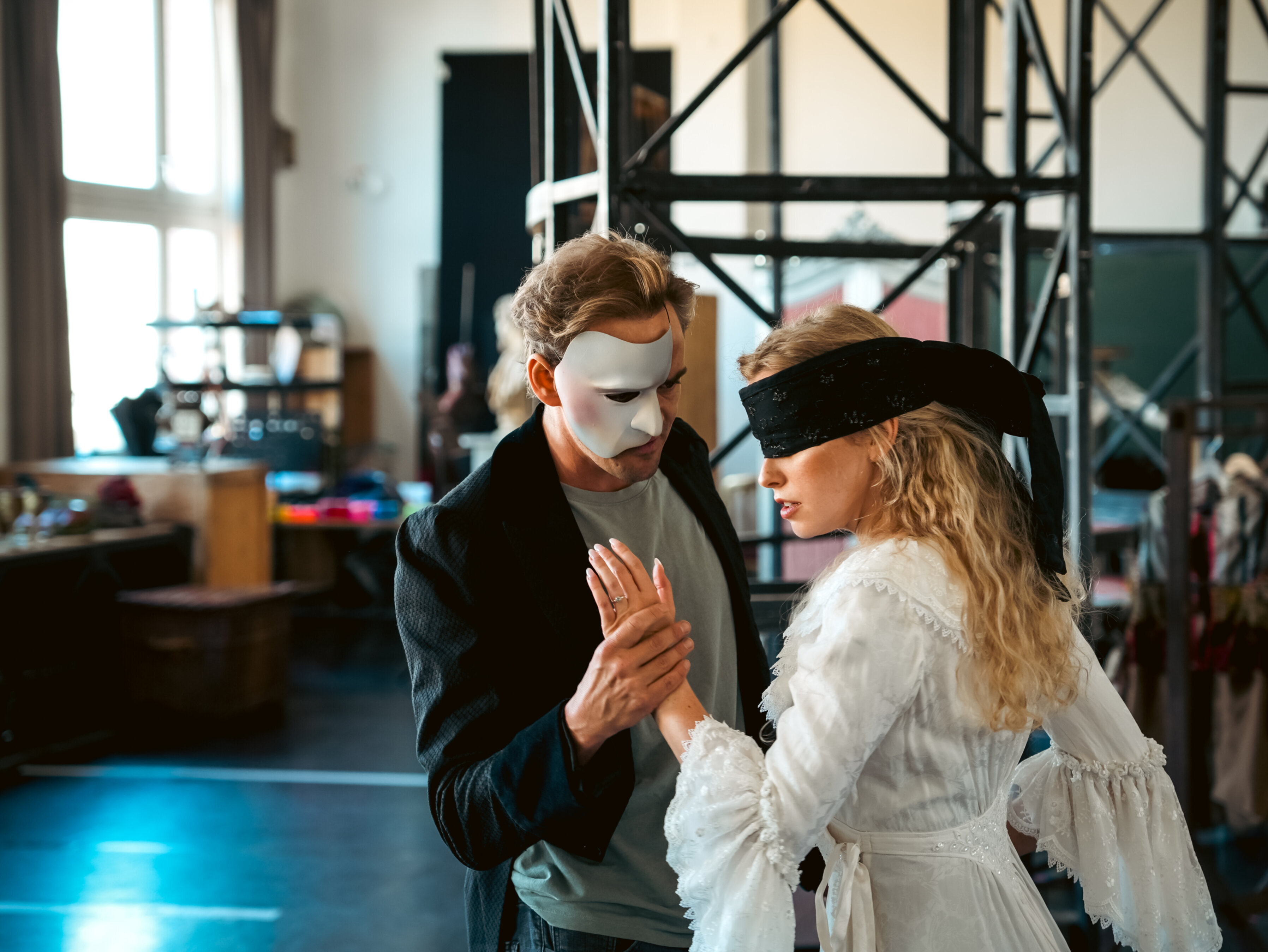 Proben fürs „Phantom der Oper“