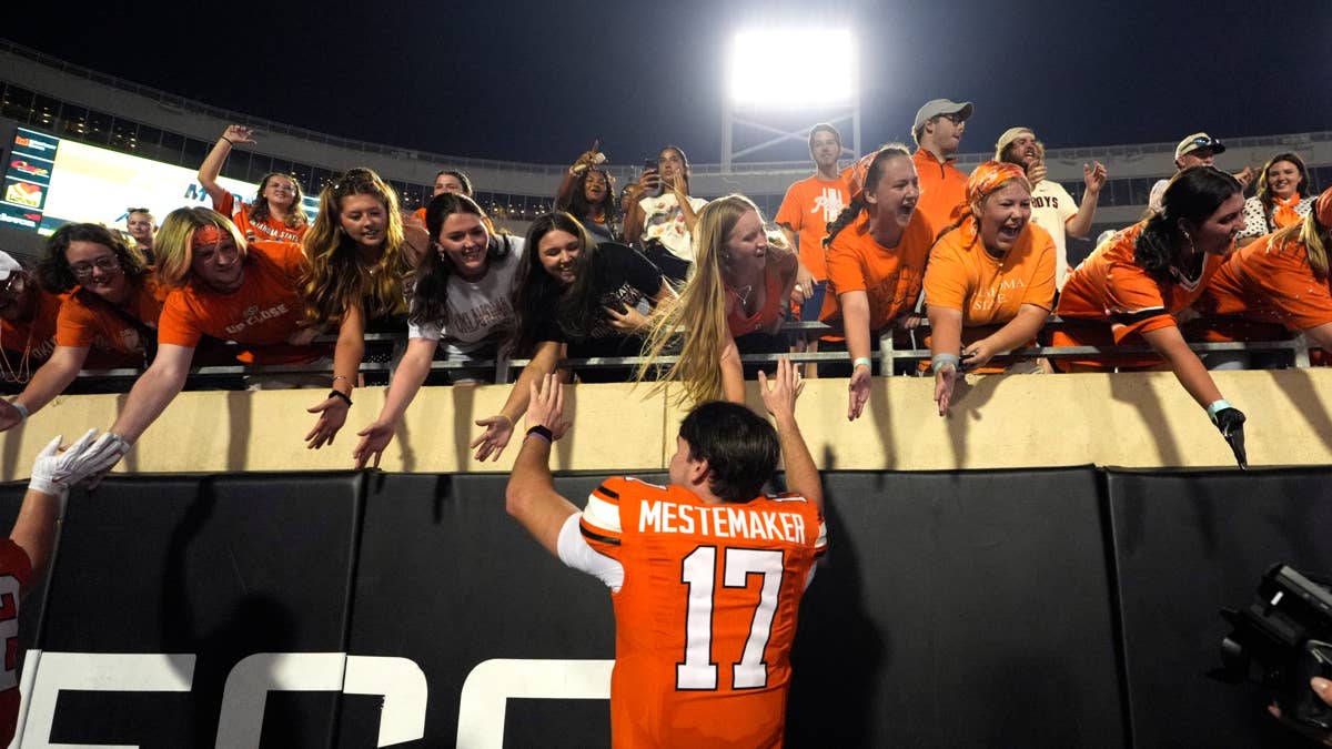 Drew Mestemaker and Oklahoma State got on track after a reality check