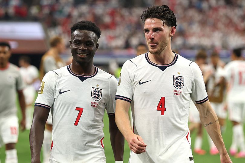 England players have made Declan Rice feelings clear as Arsenal star's ...