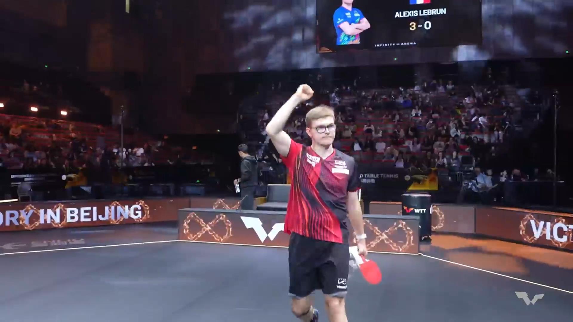 Seventh seed Alexis Lebrun cruises past Thakkar in China Smash second round