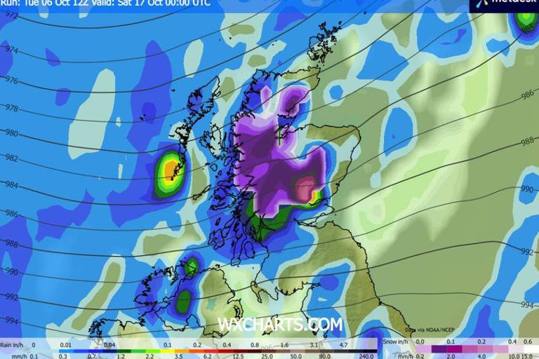 UK winter forecast as El Niño fuels snow fears as Met Office warns of ...