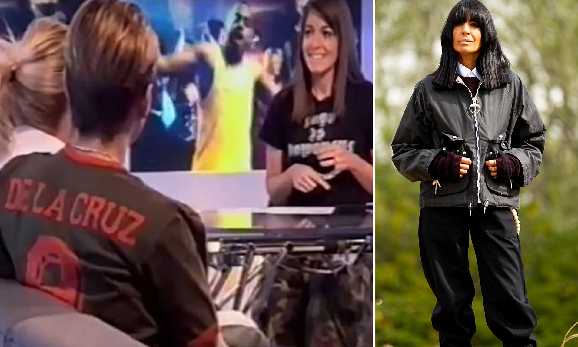 Claudia Winkleman's 'traitorous' interview with S Club 7 is shared by fans