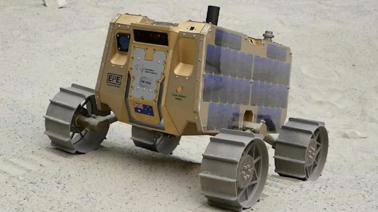 Australia unveils its first moon rover ahead of 2030 space mission