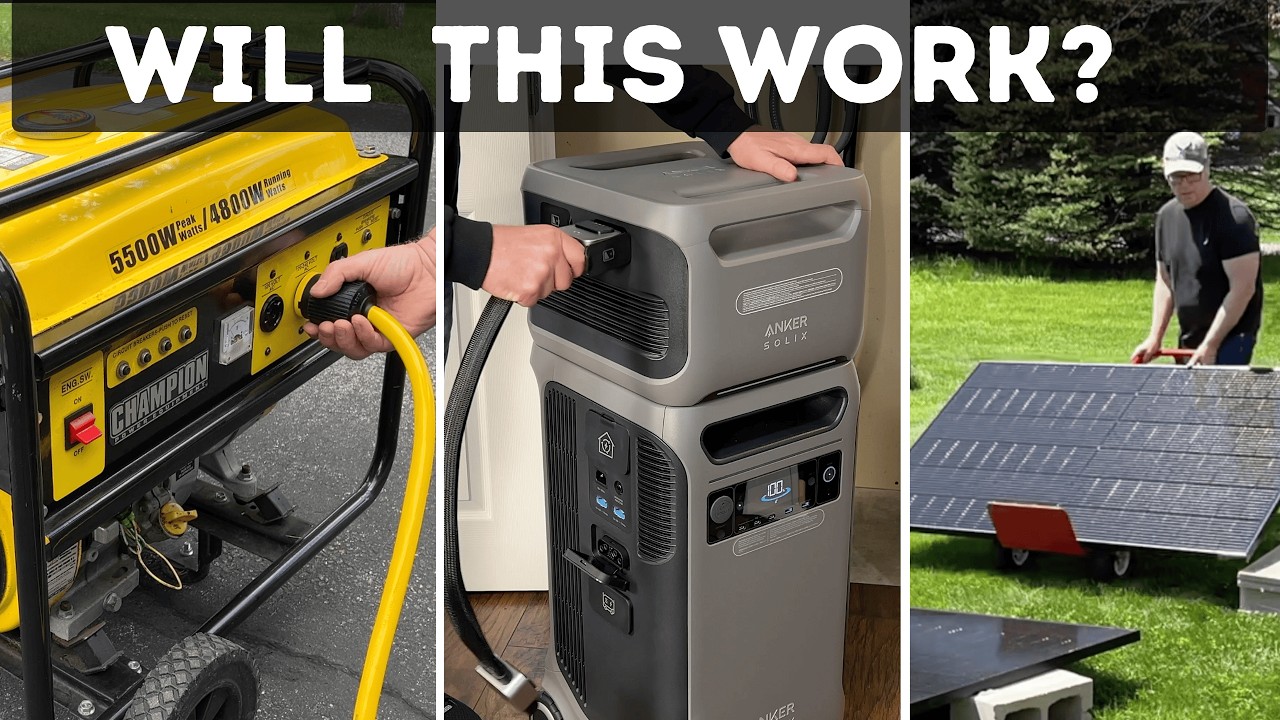 I tested this off-grid setup on my own home (so easy)