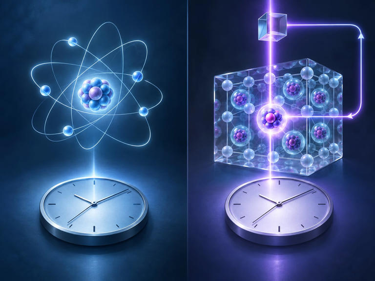 First working nuclear clock implemented with thorium-229 nuclei