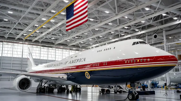 The $400M Boeing 747 gifted to the US by Qatar has been grounded after ...