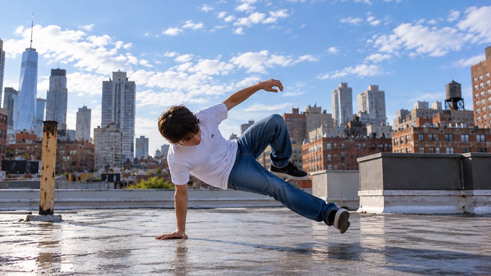 Classical sounds meet incredible breakdance moves