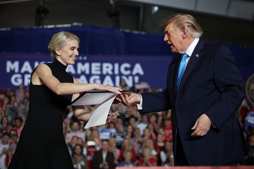 Donald Trump turns into centaur with weird pose sparking fears ...
