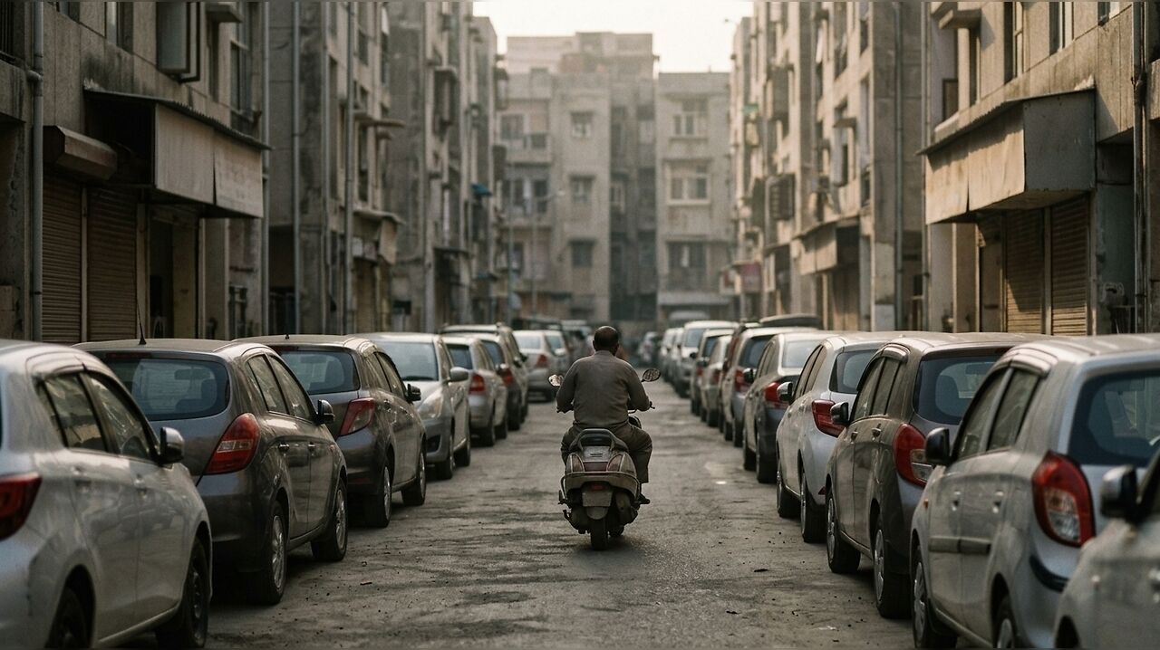 Traffic congestion grips CIDCO colonies in Panvel as parking crisis ...