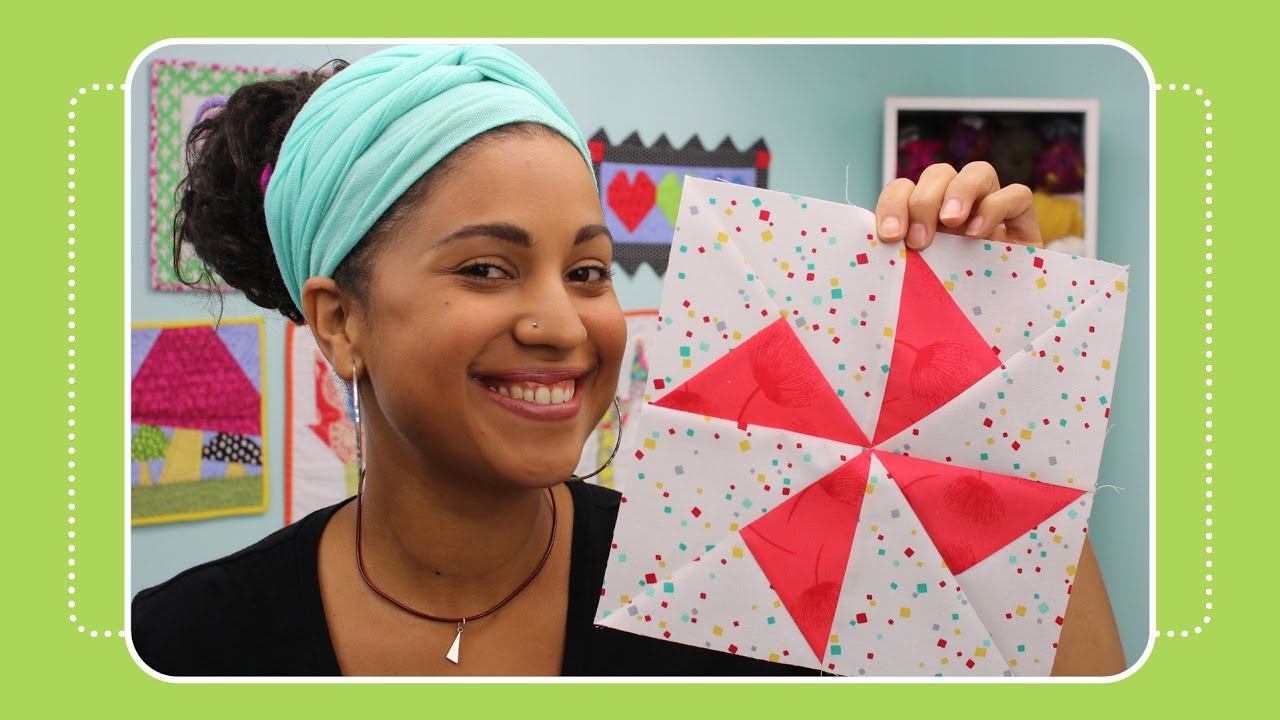 How to make a turnstile quilt block - Crafty Gemini tutorial