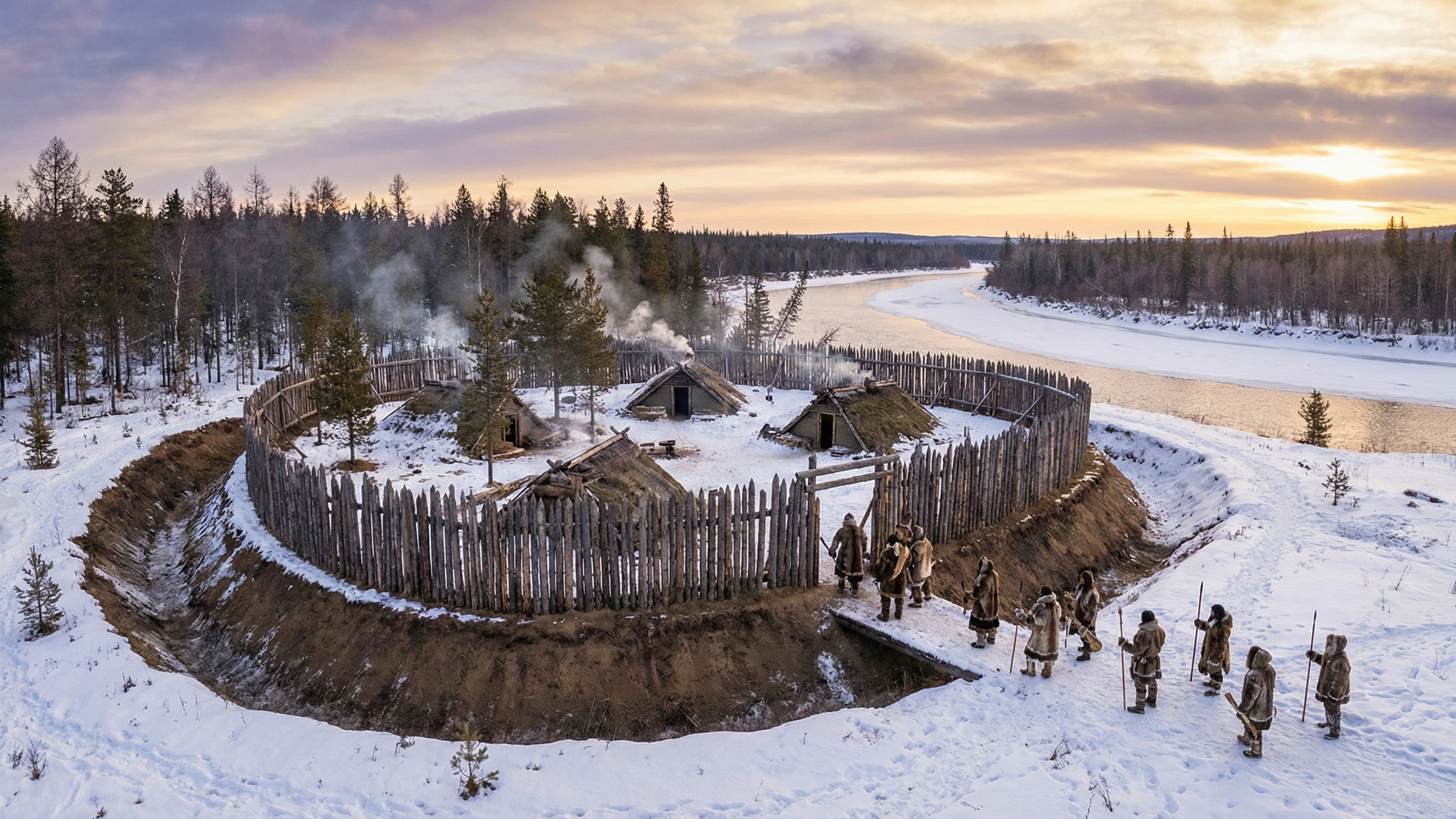 8,000 years before farming: Siberian foragers built permanent settlements