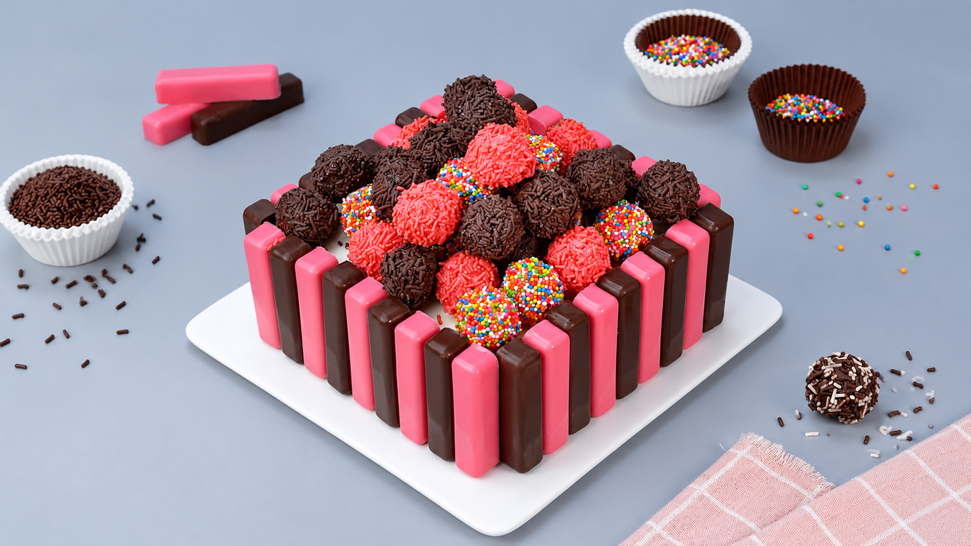 Simple steps to bake a chocolate cake at home