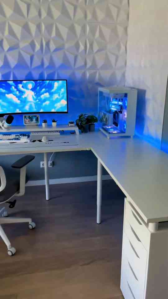 Ikea room design tour with a stylish PC setup
