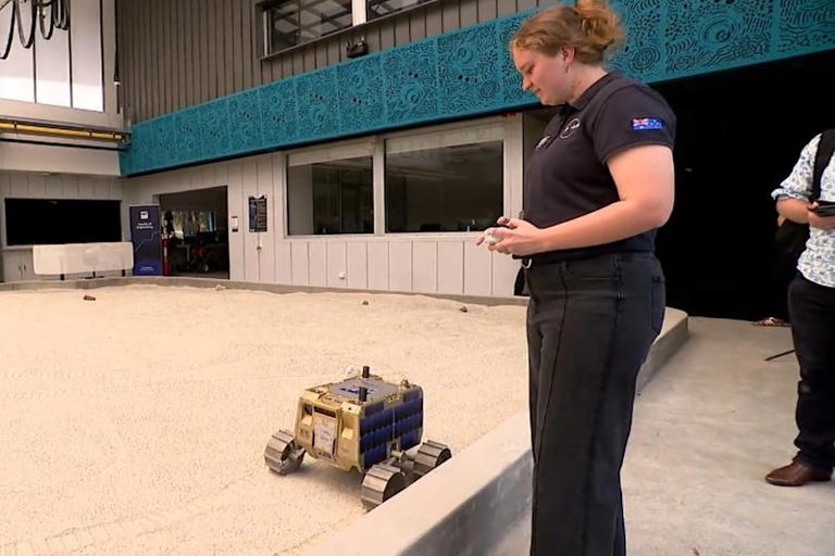 Australia unveils its first moon rover ahead of 2030 space mission