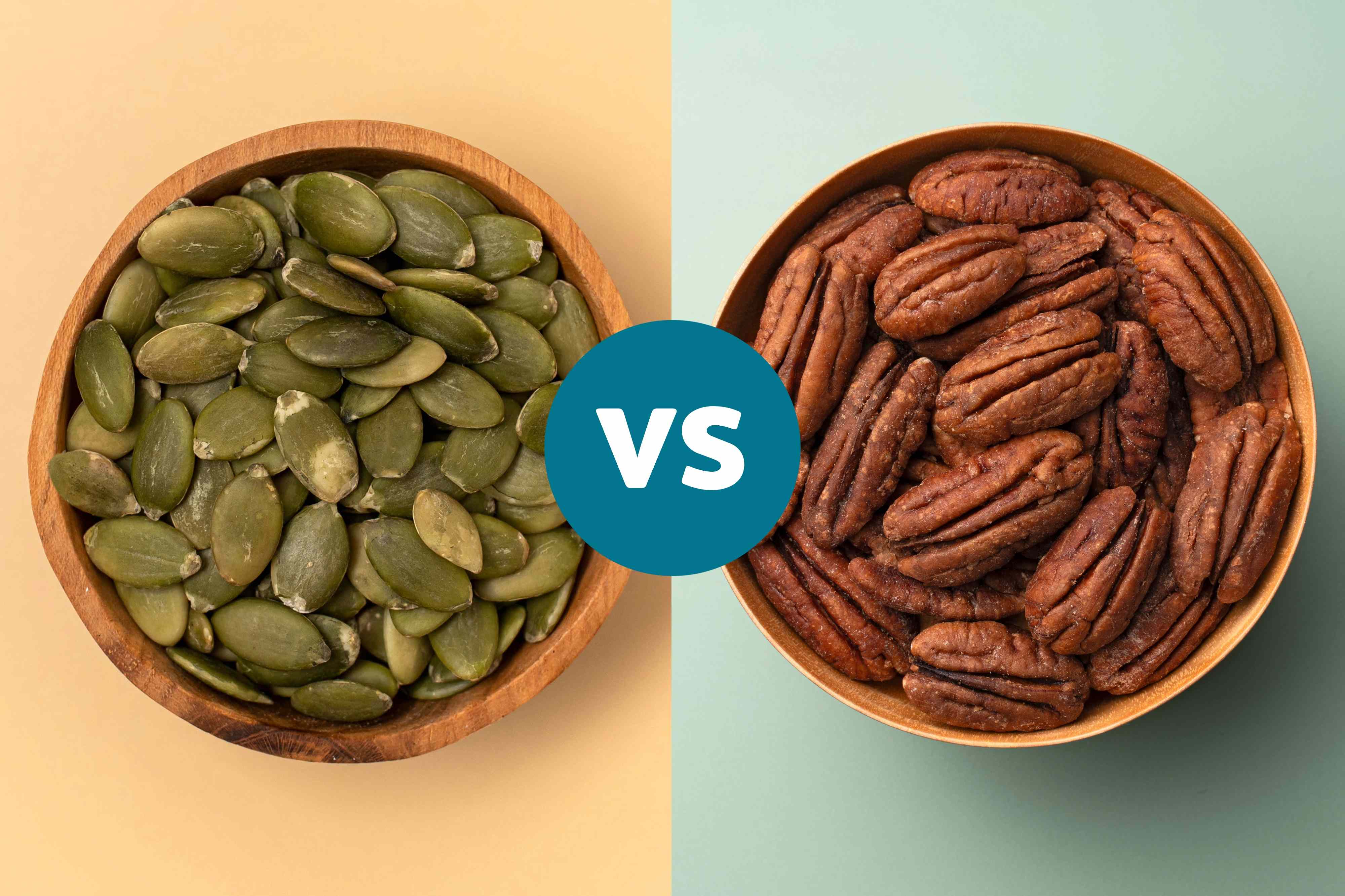 Pumpkin seeds vs. pecans: Which has more magnesium?