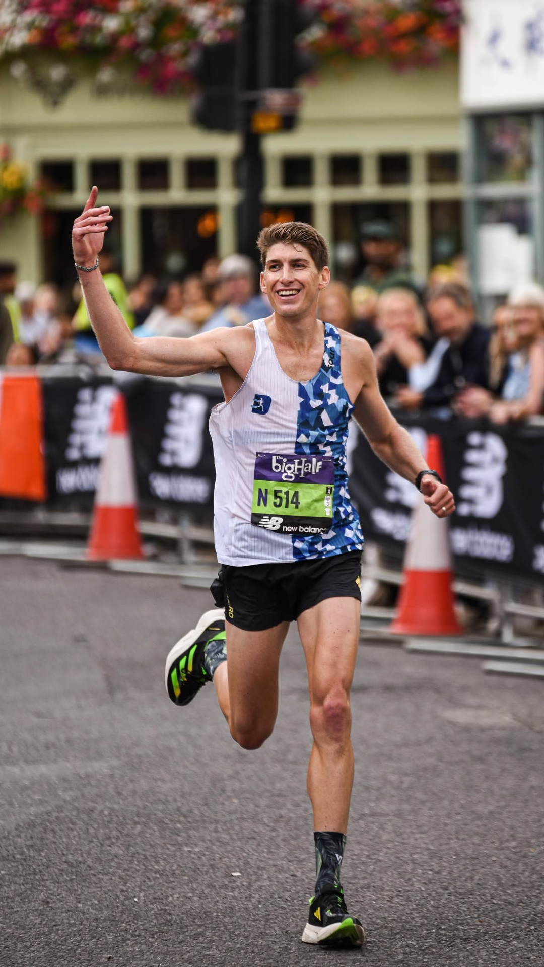 What makes a finish line celebration so unforgettable?