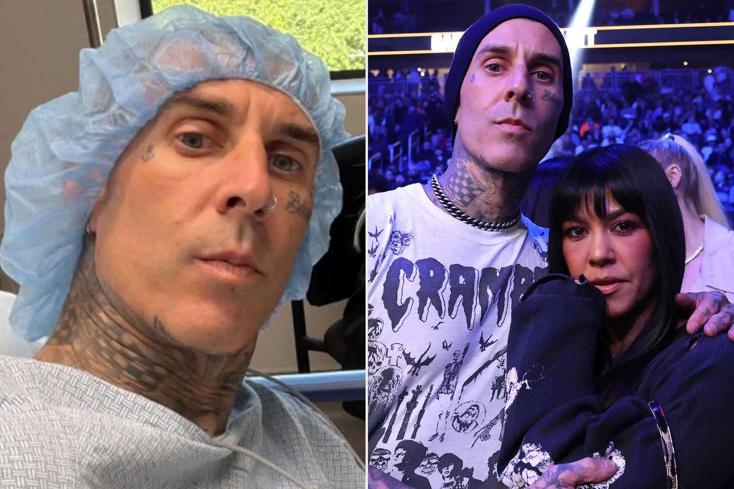 Blink-182 rocker Travis Barker has medical procedure with wife Kourtney ...