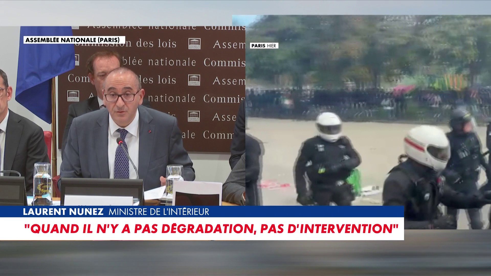 Laurent Nuñez : « Ces violences sont inhabituelles et inédites dans les ...