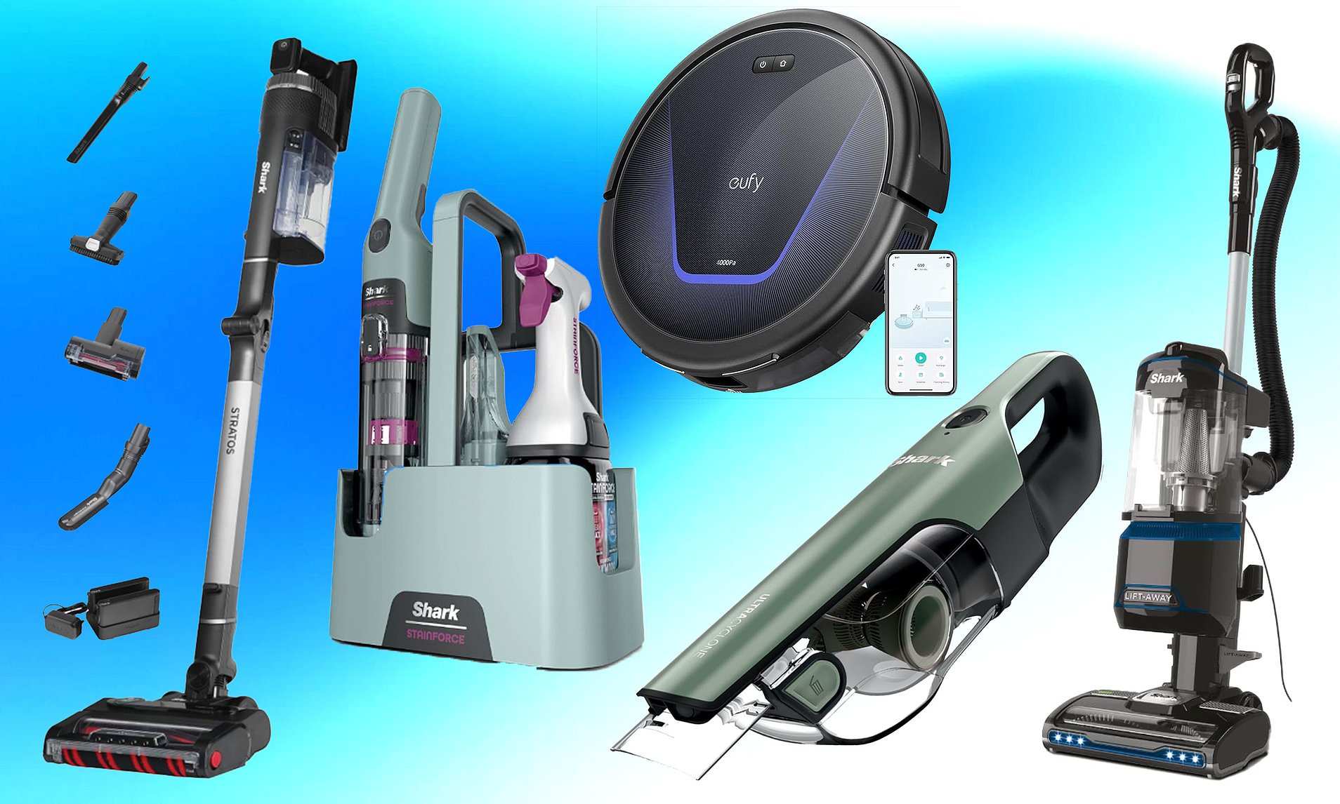 Shoppers are snapping up new vacuums with almost 50% off popular Shark models