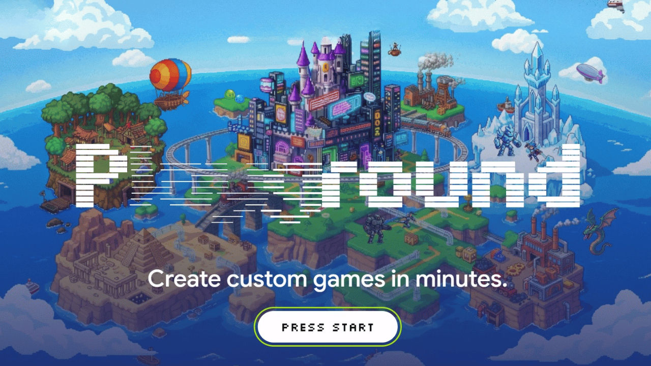 Want to create games? Google Playground lets you do it without coding ...